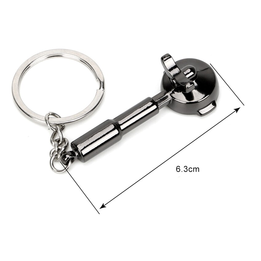 mini caffè portafiltro portachiavi macchina da caffè creativa portachiavi accessori auto macchina-messa in piega portachiavi in metallo dorato regalo Barista