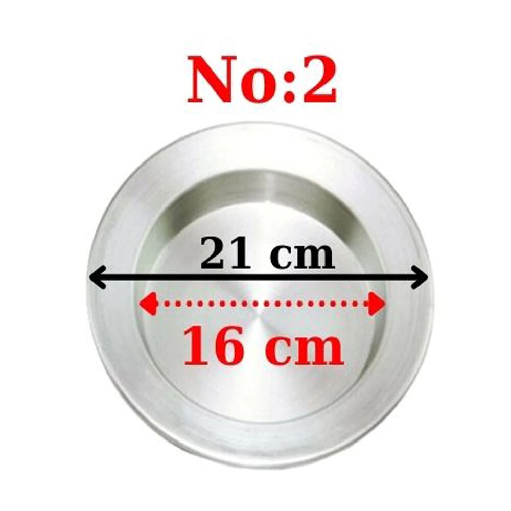 Kunefe – plat traditionnel turc en aluminium inoxydable, plat de présentation pour Dessert, Gaziantep, toutes les tailles: NO.2