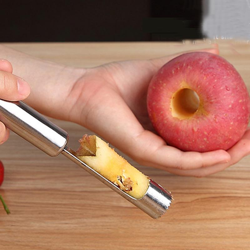 Fruit Coring Machine Stainless Steel Fruit Pear Coring Machine Seedless Machine Kitchen Coring Tool Hawthorn Jujube Corer