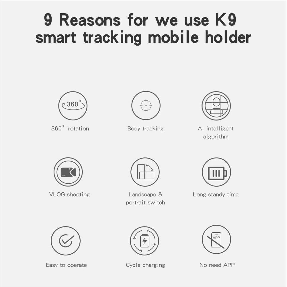 Smart Tracking Mobiele Houder Floor Handen Gratis Desktop Thuis 360 Graden Rotatie Video Chat Installeren Live-uitzending Tool