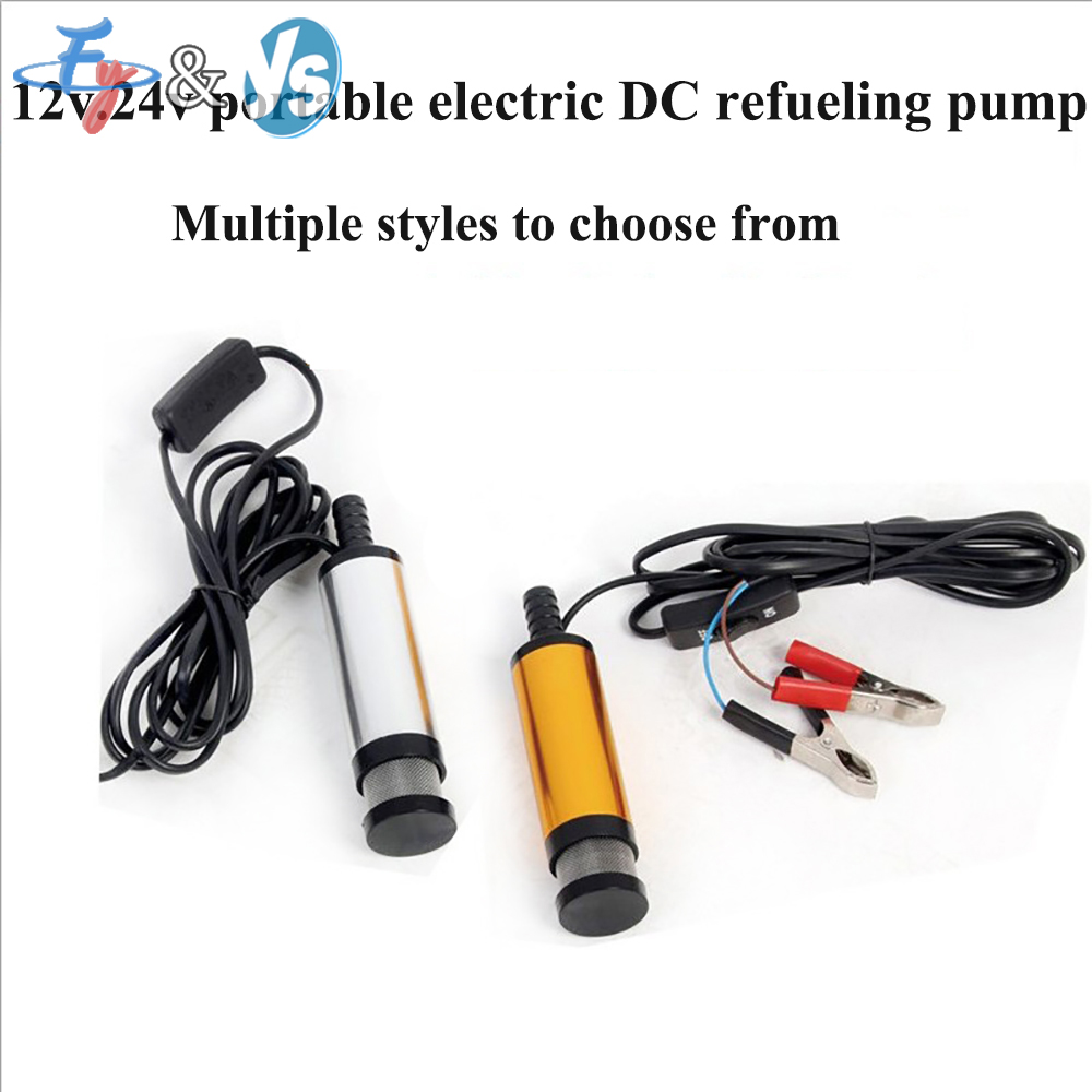 12V Elektrische Kraftstoffpumpe 12L/min, Diesel- und Wasserpumpe mit Schalter für Auto, Boot, LKW und Marine-Einsatz
