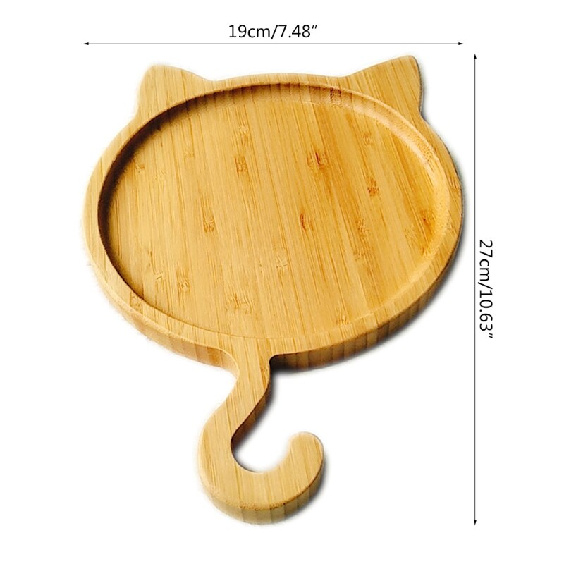 13ME Dessert Platen Massief Houten Vormen Platen Fruit Trays Thee Plaat Servies Schotel