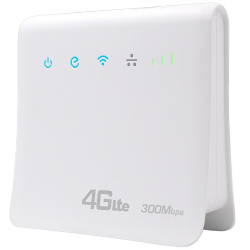 300Mbps Wifi Router 4G Lte Cpe Handy, Mobiltelefon Router mit LAN Hafen Unterstützung SIM Karte Tragbare kabellos Router Wifi 4G EU Stecker: Ursprünglich Titel