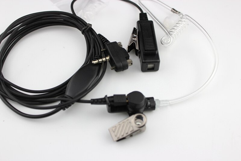 Zestaw słuchawkowy akustyczny powietrze słuchawka słuchawki PTT robić wierzchołek standard VX131 VX230 VX231 VX261 Walkie talkie