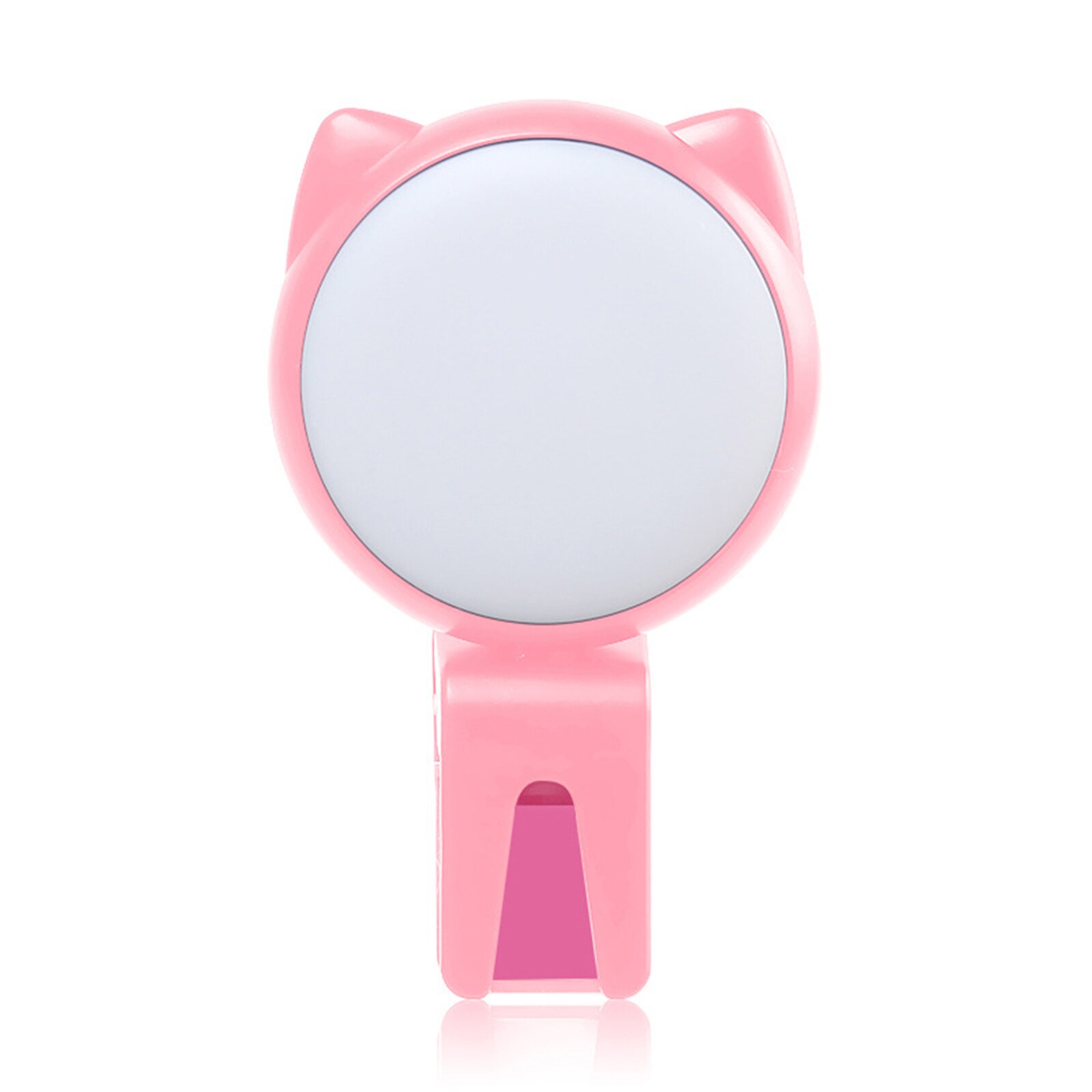 USB Ladung Führte Selfie Ring Licht praktisch Objektiv LED Selfie Lampe Ring Blitz für iPhone für Samsung Xiaomi Telefon selfie Licht: Rosa