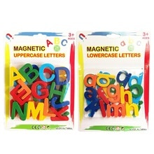 Kinderen Vroege Onderwijs Educatief Speelgoed Magnetische Letters Digitale Magnetische Stickers Engels Letters Plastic