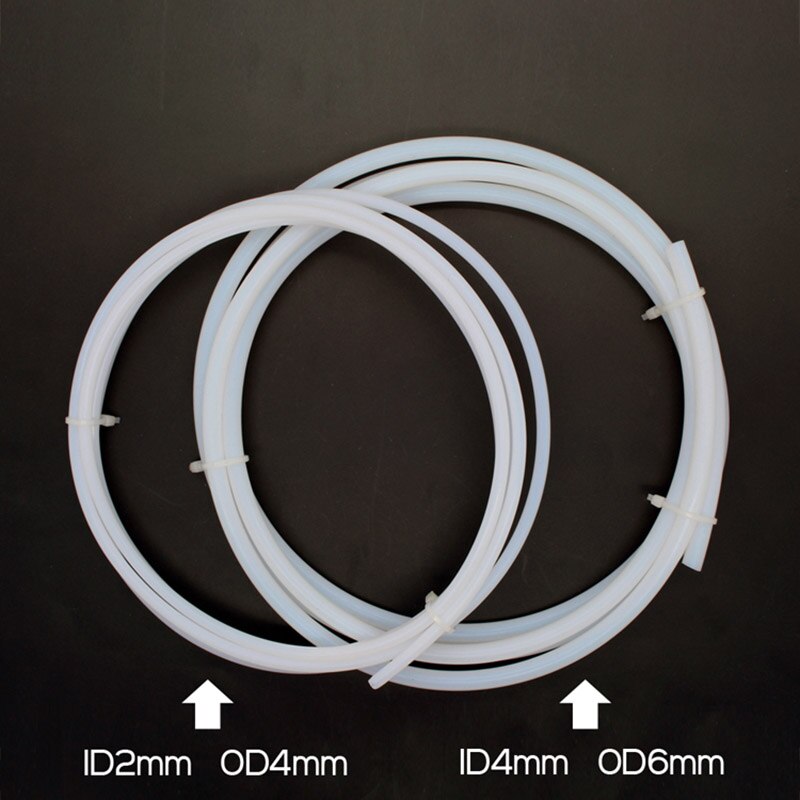 1 Meter 3D Printer E3D Onderdelen 1.75mm of 3mm Filament Teflon Buis PTFE Pijp te J-head hotend RepRap Rostock Bowden Extruder Keel