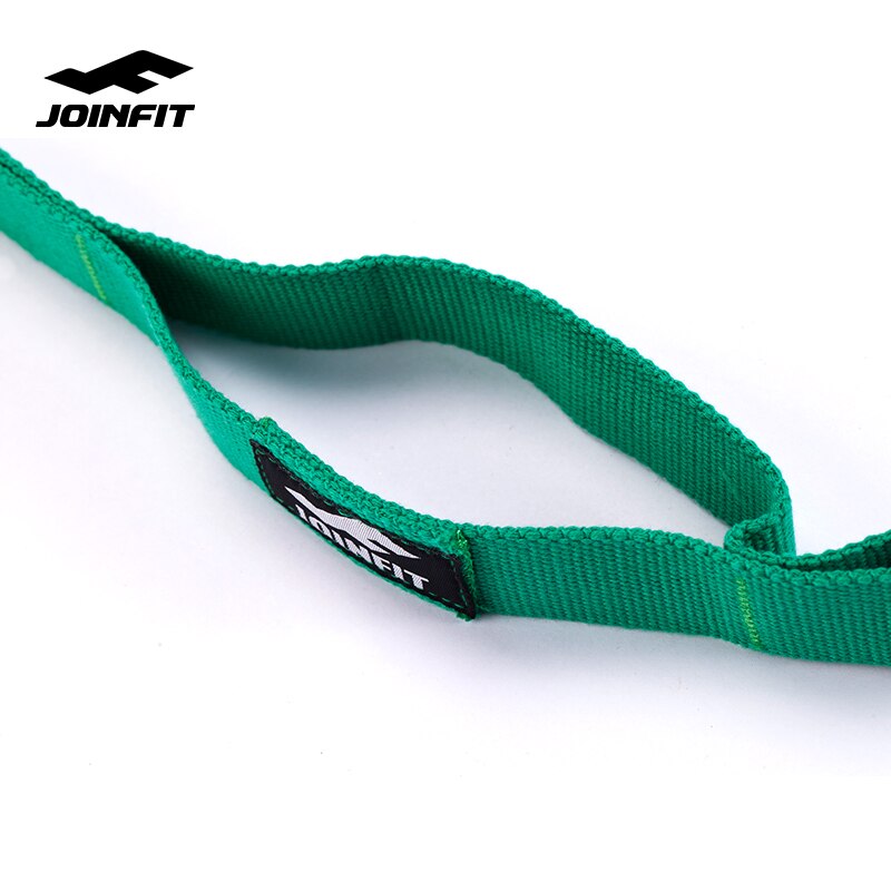 JOINFIT Yogaband 1.8M - 100% Bomull - Flexibilitetsträning och Pilates