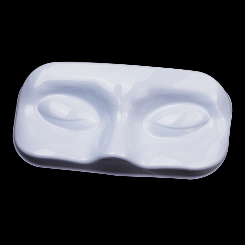 face shape lash trays eyelashes Packing box blank false eyelash tray white trays lashes packing tool eye lash box