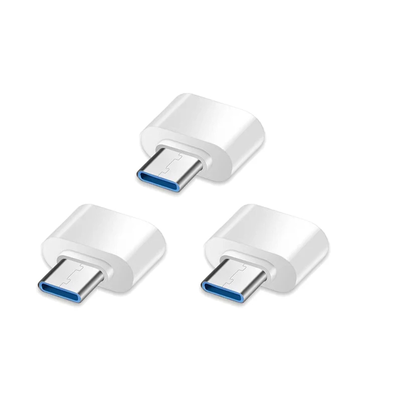 1-10 sztuk nowego uniwersalnego złącza adaptera USB 3.0 OTG typu C do Xiaomi 13 Huawei P60 Samsung S23 Mysz Klawiatura Dysk USB Flash: Różowy
