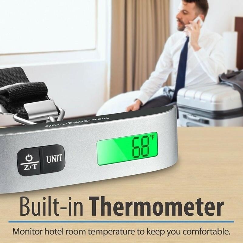 Luggage Scale Electronic Digital Portable Suitcase Bag Weighs Travel Baggage Balance Weight Scale Hanging Scales G2J5