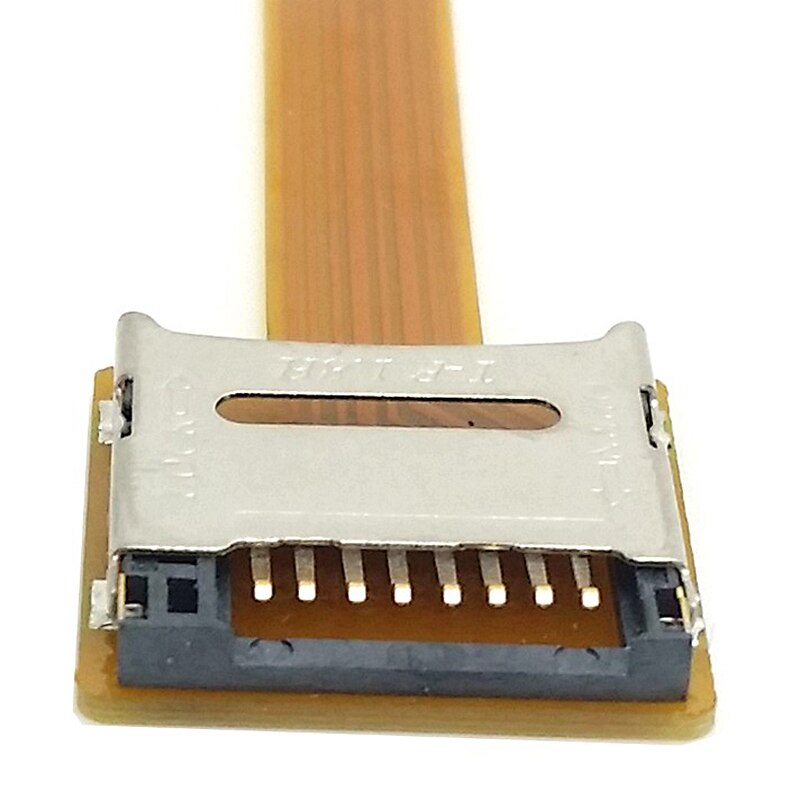 Kit de carte mémoire micro-sd Tf mâle à femelle Extension souple plat Fpc rallonge de câble 10Cm