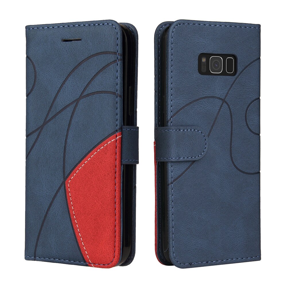 Funda de cuero con tapa para Samsung Galaxy S8 Plus, carcasa de lujo para Galaxy S8 Plus