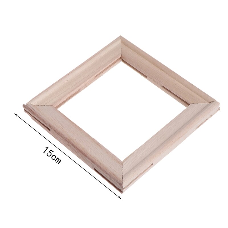 4Pcs/Set Wood Stretcher Strip Bar Frame For Canvas Painting Art Gallery Wrapped Painting Frame: 15cm