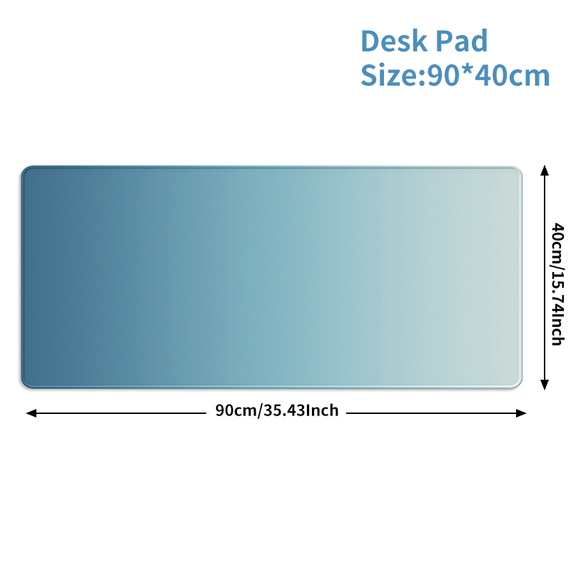 Cloud Gradient Gaming Keyboard Pad Wrist Pad Cloud Wrist Pad Mouse Pad Ergonomic Laika Foam Memory Non-Slip Support Office: Coffee