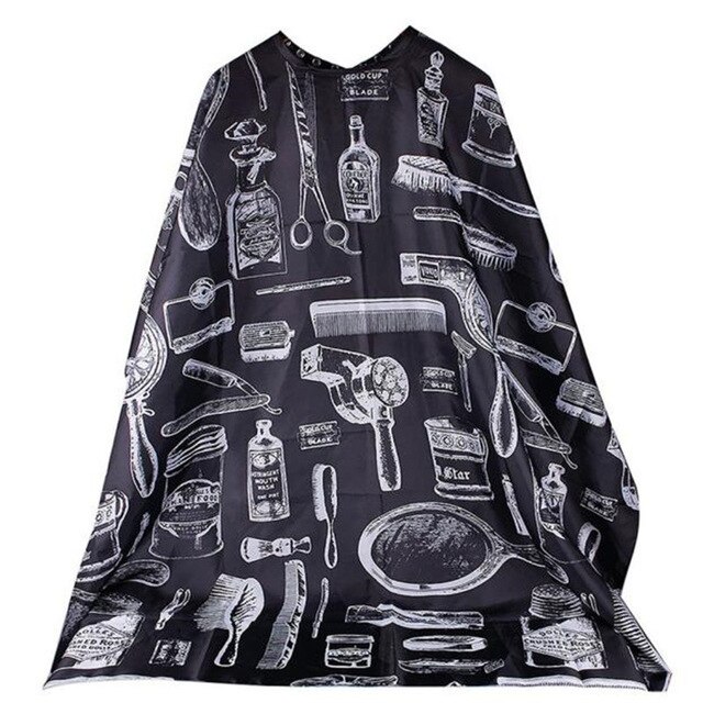 Hair Salon Hair Style Haircut Dress Hairdressing Apron Comb Scissors Pattern Haircut Shawl Haircut Cloth Haircut Cloak