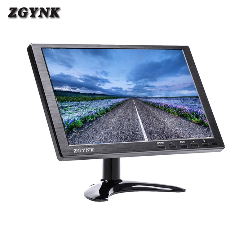 ZGYNK10.1 calowy wyświetlacz hd LCD mini przenośny komputer rozszerzony wyświetlacz kolorowy ekran HDMI monitor bezpieczeństwa z głośnikiem