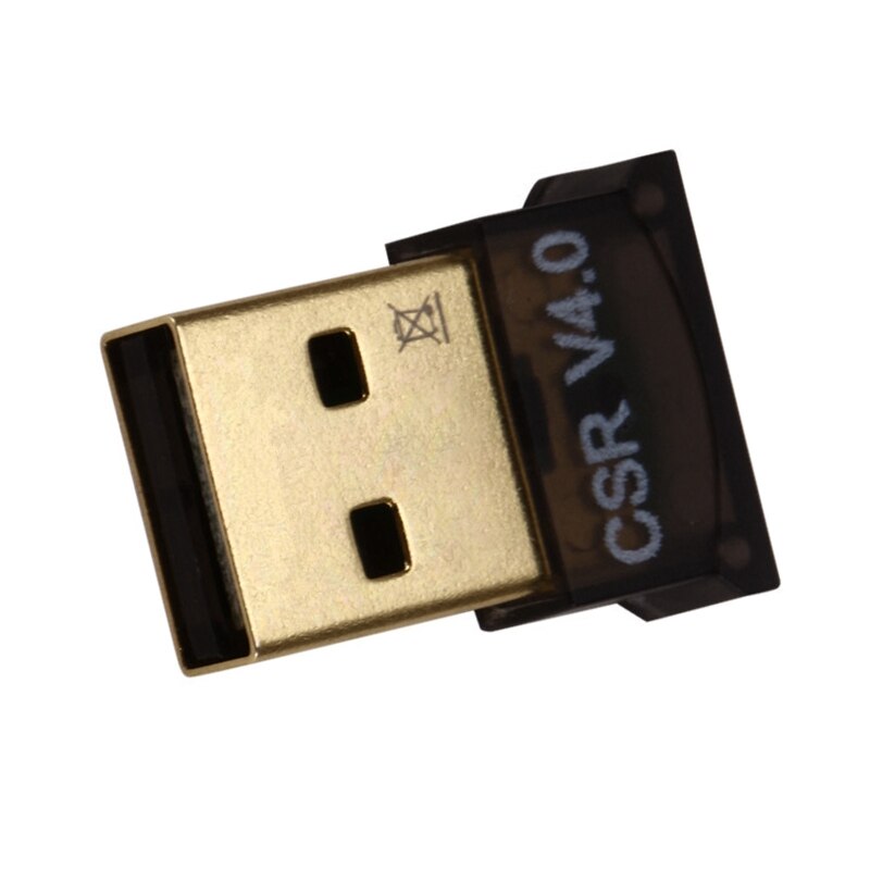 Usb bluetooth mini adaptador csr v 4.0 dongle modo duplo sem fio usb 2.0/3.0 bps para windows xp win 7