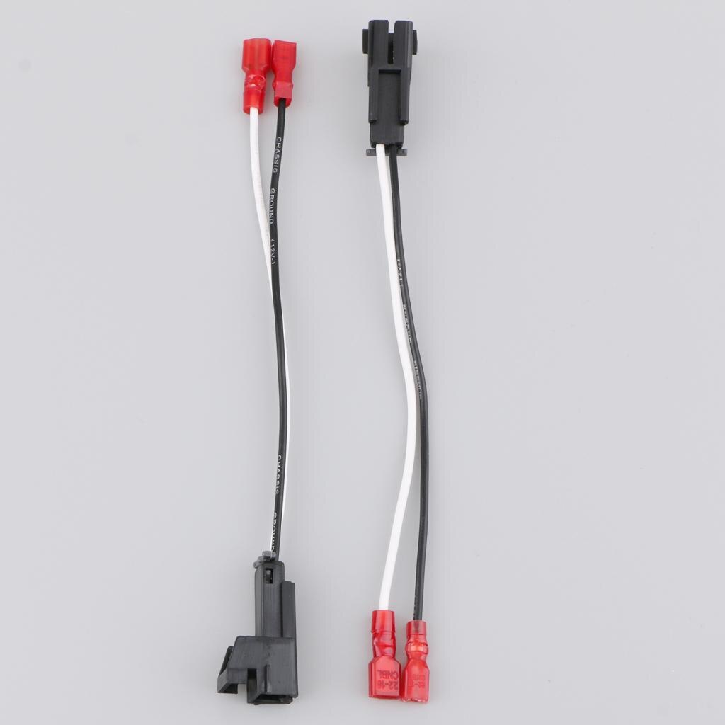 2 uds Cable de conexión del arnés del cableado de altavoces del coche para Chevrolet para Buick Hummer