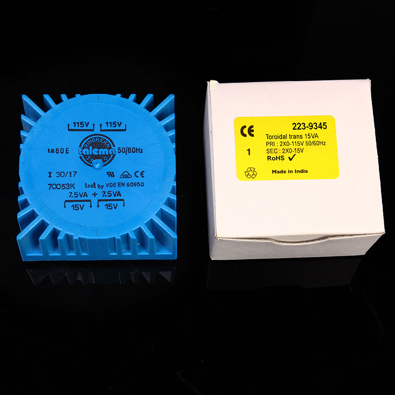 Talema 15W Double 7V 9V 12V 15V 18V 22V imported ring transformer fever ring cattle 15VA amplifier transformer transformer