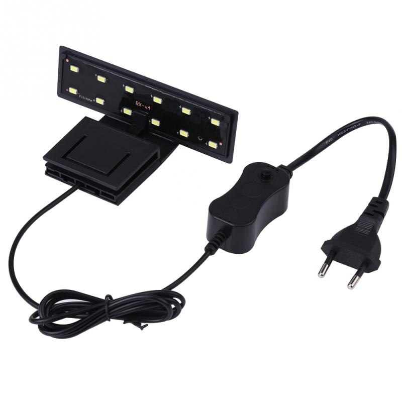 LED Waterproof Pool Light Clip-on Lamp Slim LED Aquarium Underwater Light Plants Grow Lighting vijver verlichting