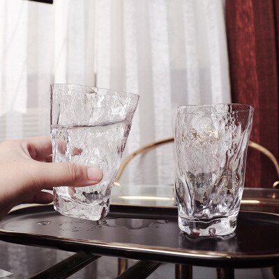 200ml Irregular Shape Water Drinking Glass Cup Whiskey Milk Juice Tumbler Glasses Cups