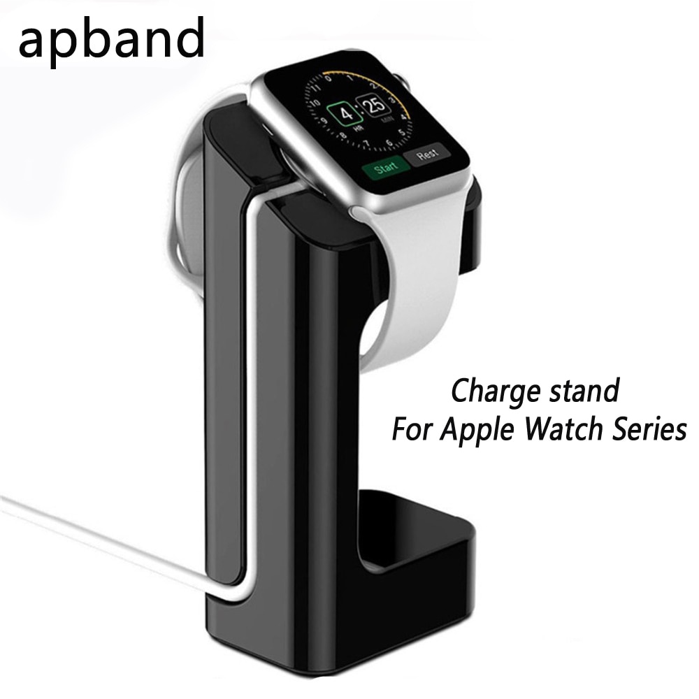 Opladning til apple watch stander til apple watch serie 6 5 4 3 iwatch 42mm 38mm 44mm 40mm smart watch tilbehør stationsholder