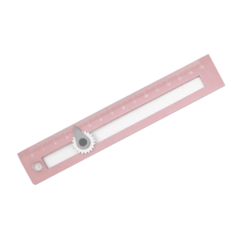 Geometry Ruler w/ Compass Plastic Ruler Straight Edge Rulers For Kids Rulers For School Supplies for School Office T3LB