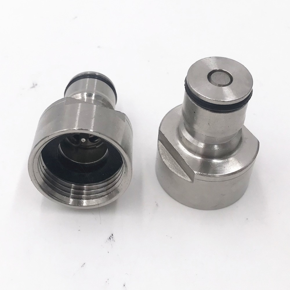 Keg coupler s-type with ball lock conversion kit Stainless Steel "S" System Beer Keg Tap Coupler & Keg Adapter Kit