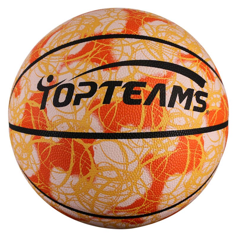 Basketball Size 7/5 PU Leather Outdoor Indoor Game Training Inflatable Basketball Baloncesto: Orange Size 7