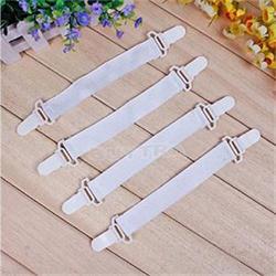 4 Stuks Wit Laken Matrashoes Dekens Grijpers Cliphouder Fasteners Elastic Set: Default Title