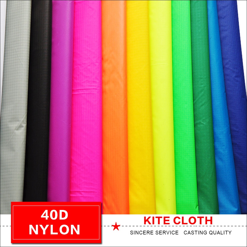 Tissu en nylon de cerf-volant 40d faire votre propre matériel de cerf-volant bricolage