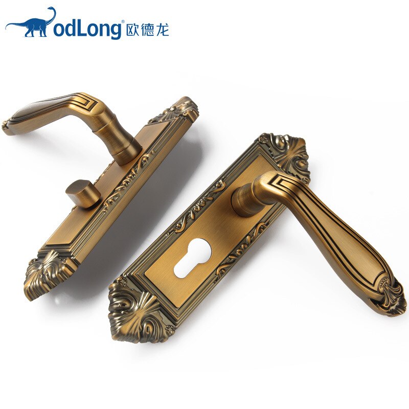 Room door lock, indoor door handle lock, bedroom door handle, silent wooden door bearing lock, universal manufacturer