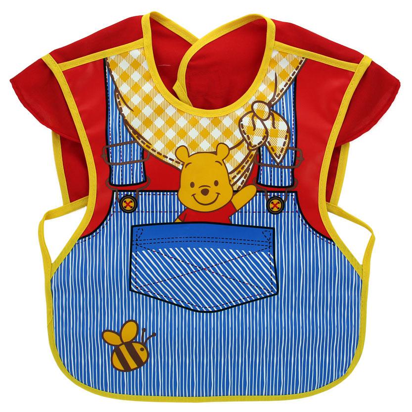Baby Meal Pocket Waterproof Sleeveless Soft Plastic Baby Bib Meal Overcoat Reverse Dressing: P5