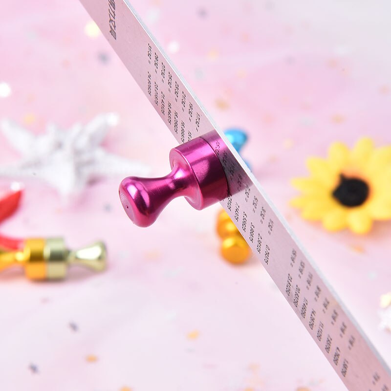 6pcs/Set Whiteboard Transparent Noticeboard Skittle Pin Magnets Strong Magnetic Thumbtacks DIY Fridge Supplies