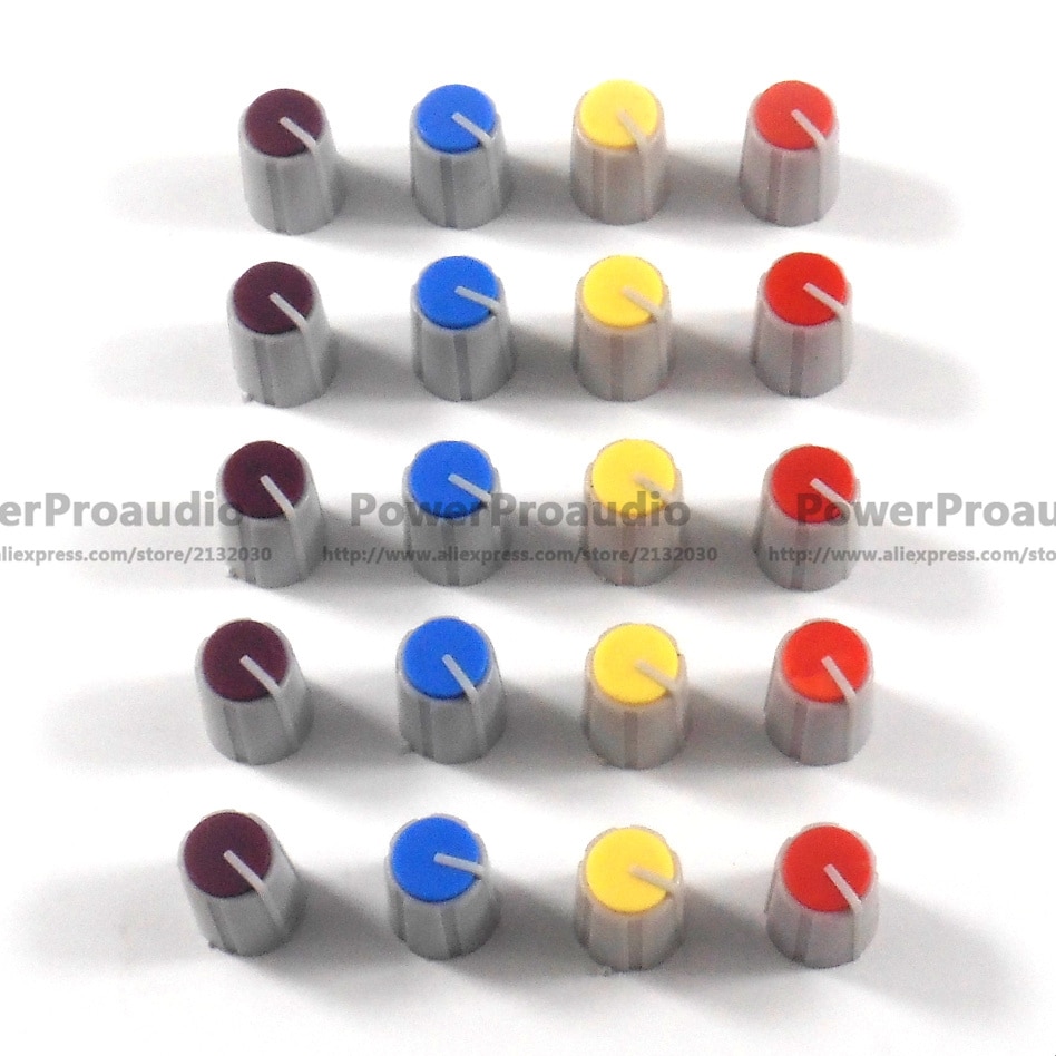 20pcs/lot Rotary Potentiometer fader knobs For Allen & Heath GL2400 PA12