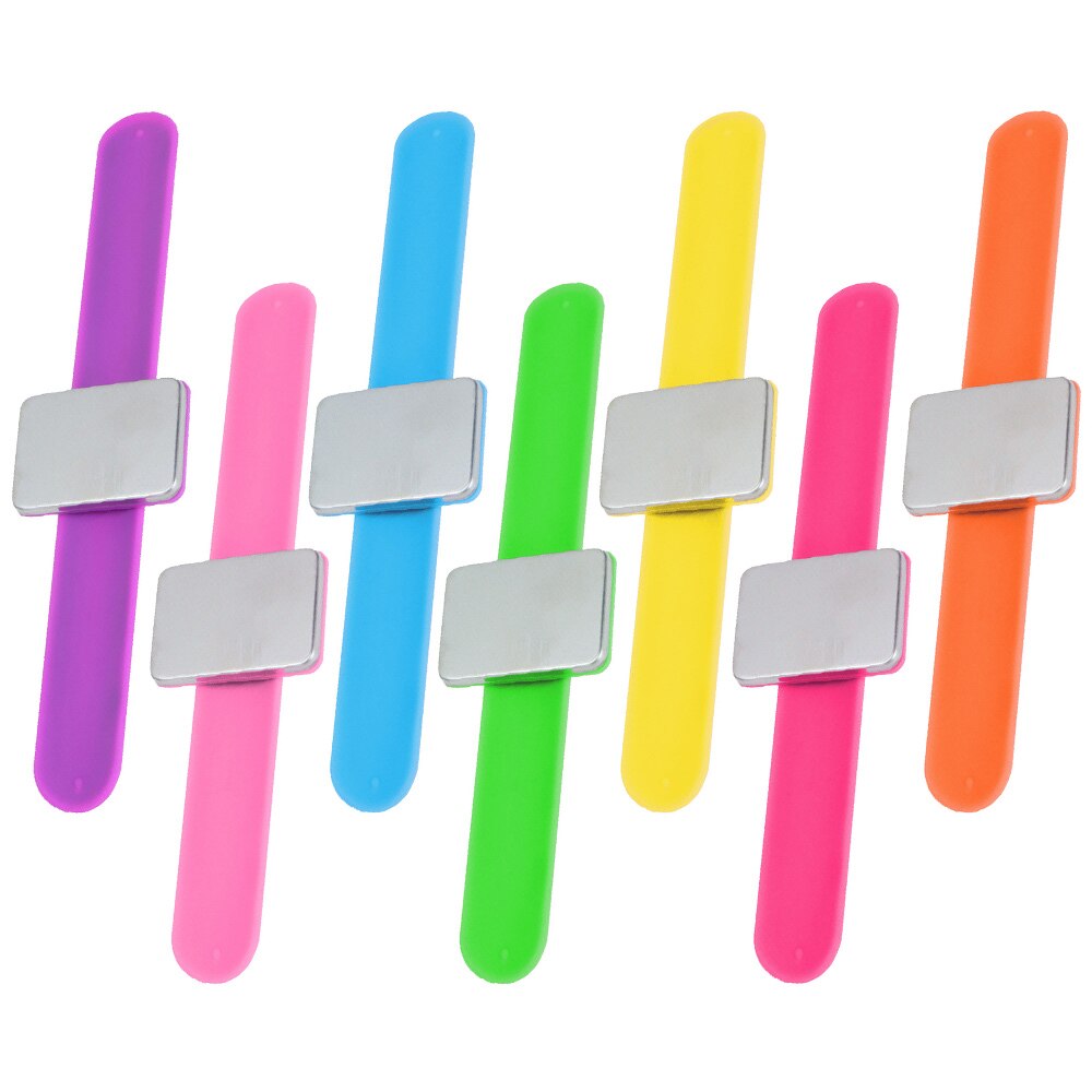 Magnetische Pin Houder Pin Kussen Houder Siliconen Polsband Armband Arm Pin Kussen Quilten Naaien Pinnen Muti Kleuren