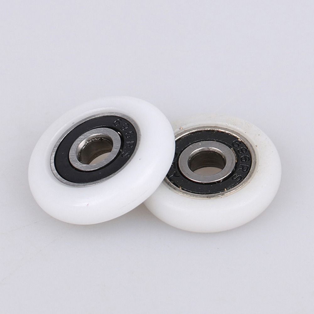 Rouleau de porte de douche avec vis, poulie de porte market, roues de coureur, fixation de quincaillerie domestique, , 19mm, 23mm, 25mm, 27mm, 29mm, 1 pièce, 4 pièces