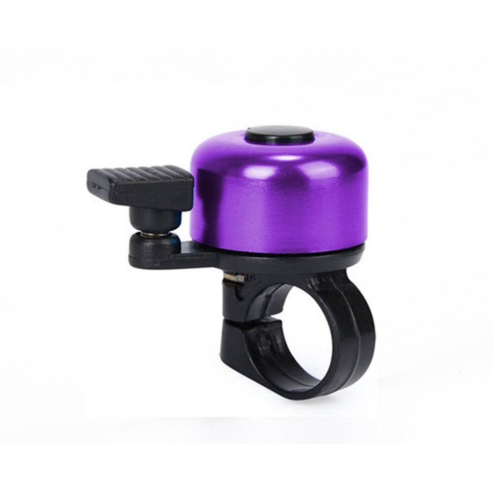 Accesorios para bicicleta de montaña, campana para bicicleta, plegable, Rosa: Púrpura