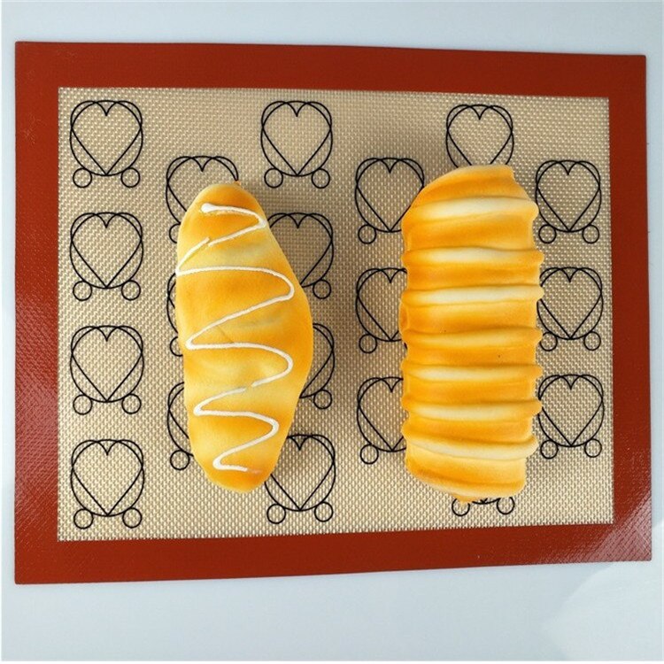 Macaron Non-stick Siliconen Bakken Mat Cookie Pad Rolling Deeg Mat Bakken Gadget Cake Bakvormen Pastry Gereedschap Voor Keuken 1Pcs