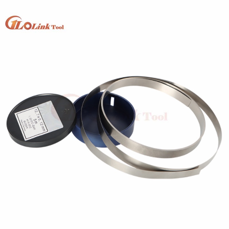 0,01 zu 0,6mm Dicke Edelstahl Blatt Lücke Dichtung Shim Platte Folie Streifen Hohe Präzision 12,7mm Breite 5000mm Fühler Lehren