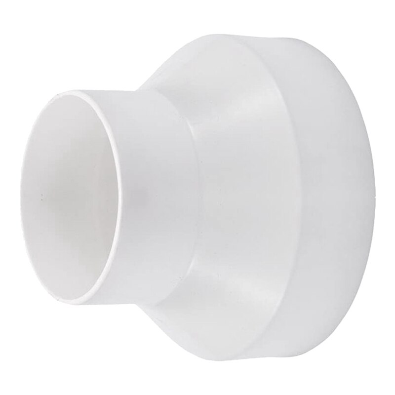 Ventilation Pipe Reducer Adapter Pipe Air Duct Adapter Pipe Connector For Inline Ventilation System