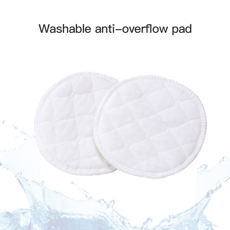 4Stck Pflege Pads Waschbar Wiederverwendbare Stillen Bh Anti-überlauf Mutterschaft Pflege Pad Baby Fütterung Stillen