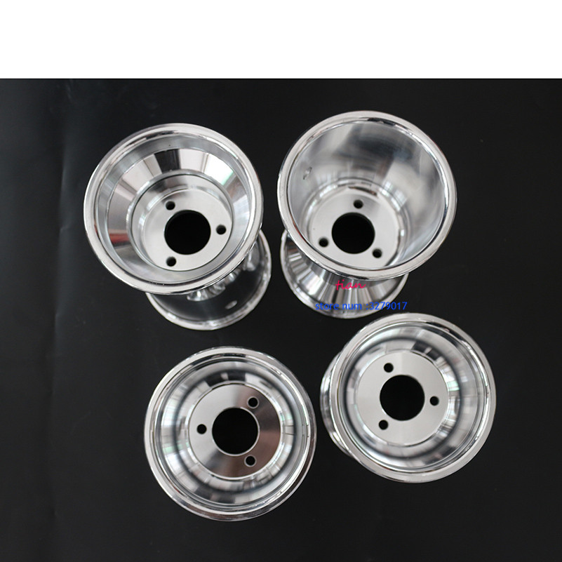 Go kart hjul fram 10 x 4.50-5 bak 11 x 7.10-5 tum aluminiumfälg fälg nav nav hjul fälg karting atv utv buggy