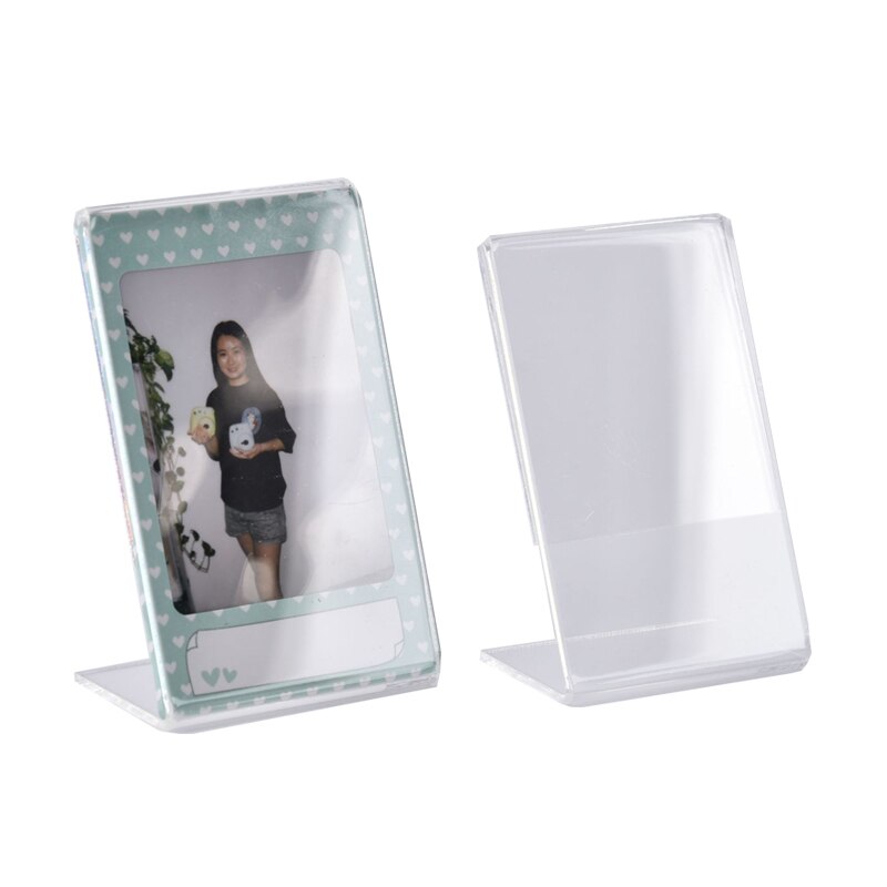 Mini support pour Fujifilm Instax Mini 8 9 25 50 7s 11, 1 à 5 pièces, cadre Photo en forme de L, 3 pouces