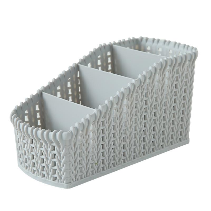 Rattan Storage Rack Plastic Office Storage Basket Woven Basket Storage Basket Plastic Basket Storage Plastic Basket Bin: 03