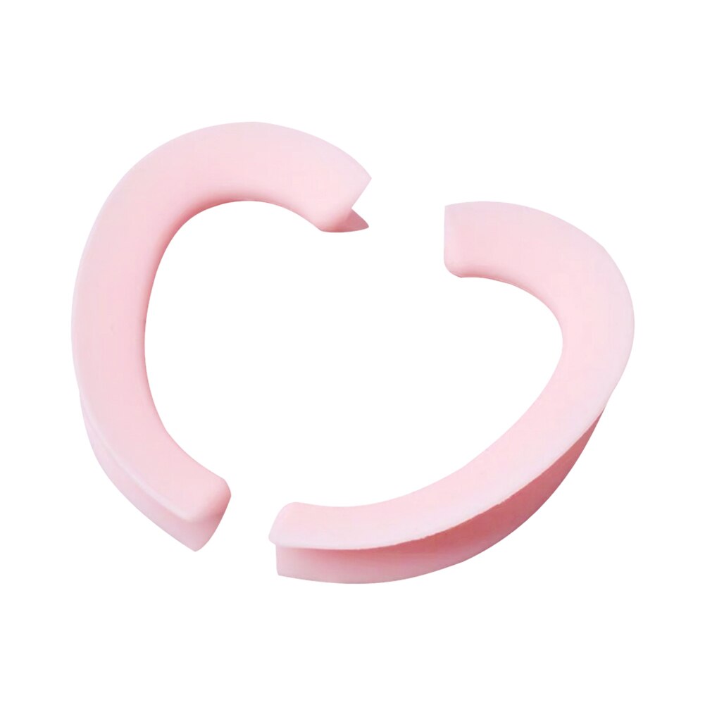 1 par silikon ansiktsmaske ørekroker deksel justerbar ørestropp myk gjenbrukbar sklisikker hørselsvern grep tilbehør: En