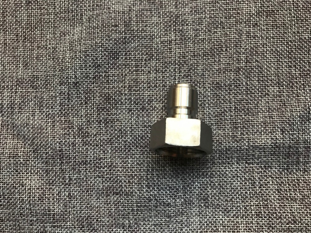 Female Garden Hose Thread Male Quick Disconnect, 3/4" GHT, Homebrew Fitting