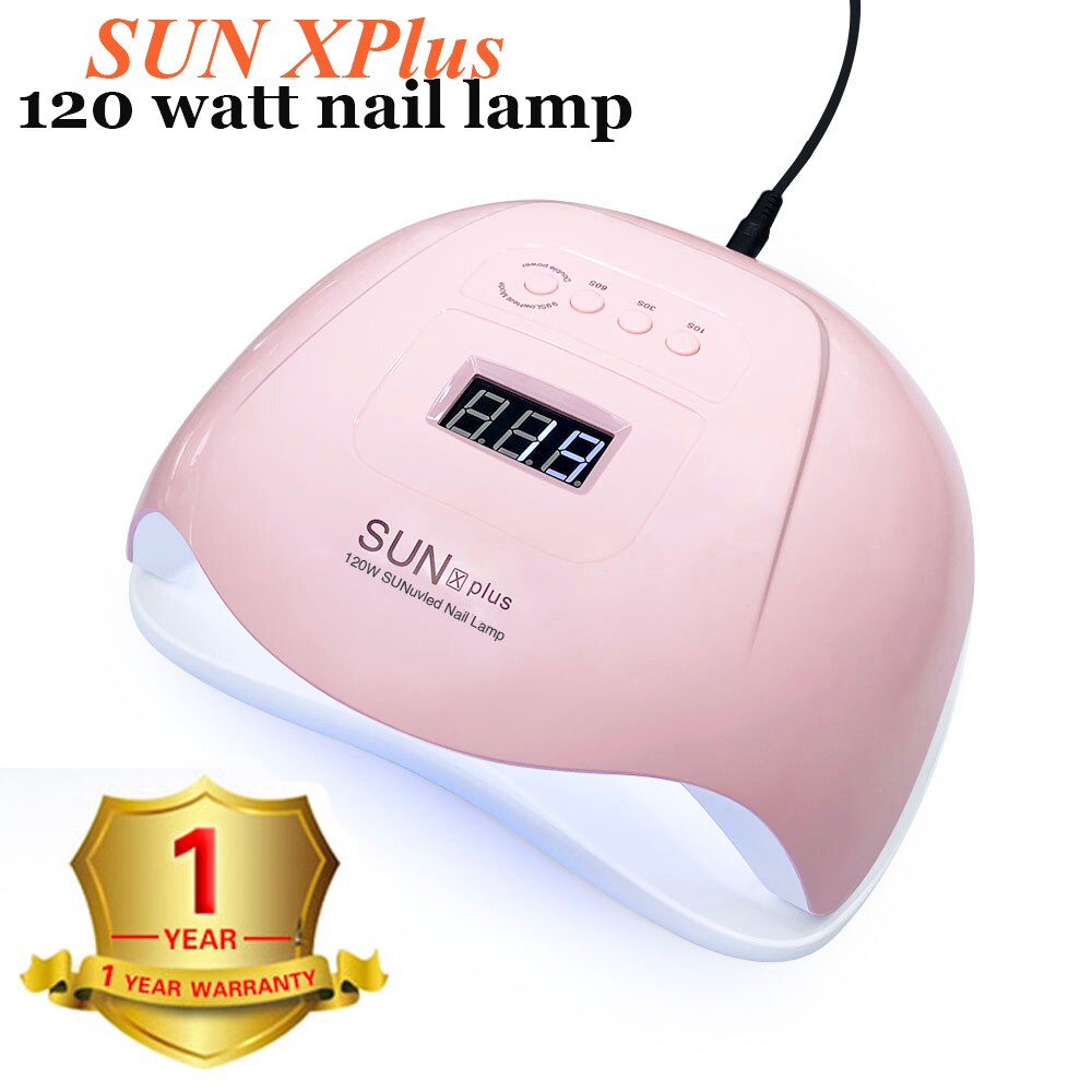 180w led/uv nageltork lackhärdningslampa med matkudde för handfot manikyr nagelkonstverktyg torkning fingernagel tånagel maskin: Sunxplus