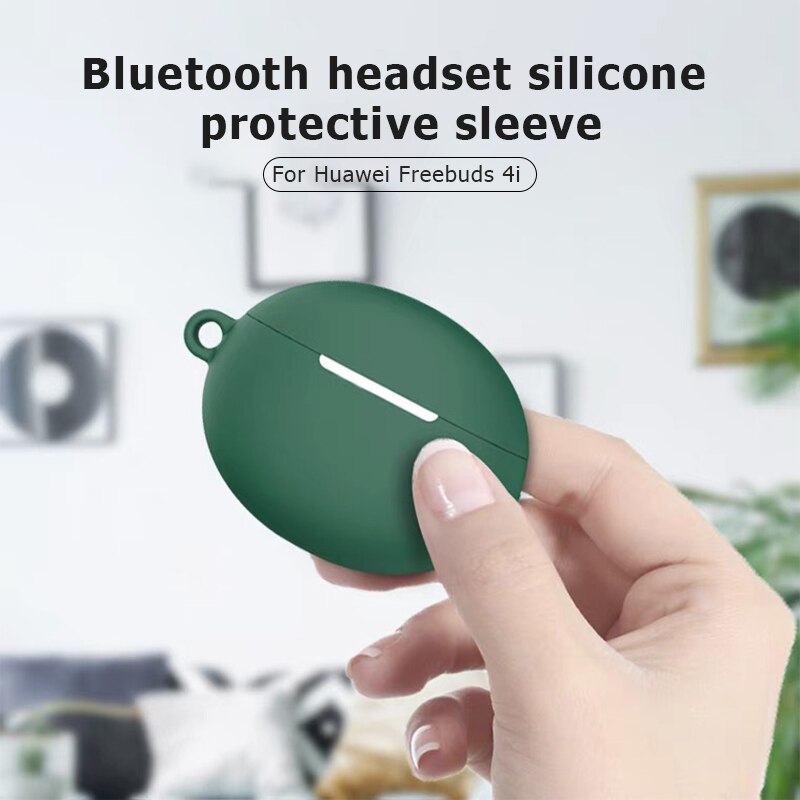 Silicone Protective Case For Huawei Freebuds 4i Earphone Cases Cover For Huawei Freebuds 4 i Free Buds 4i freebuds4i Cases